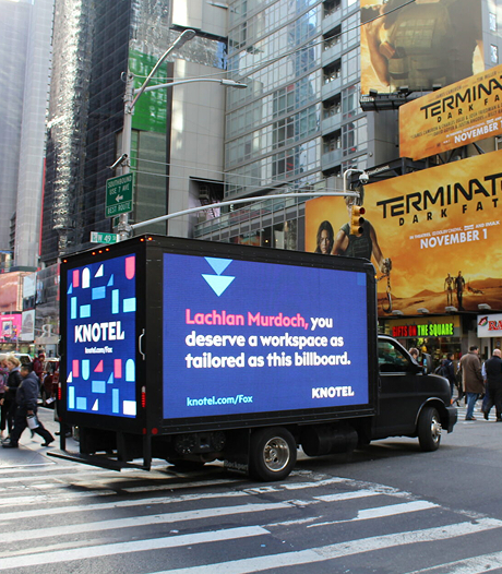 Digital Advert Vans New York USA